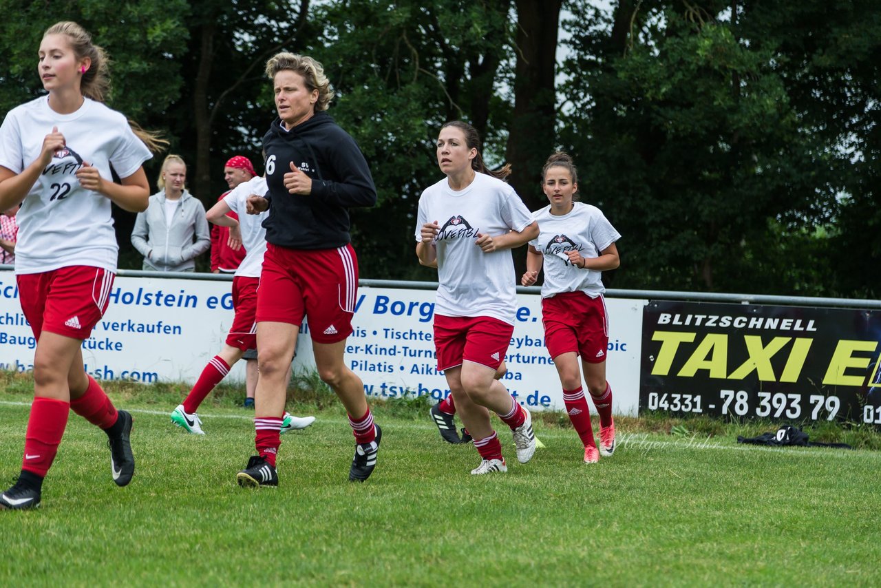 Bild 86 - Aufstiegsspiel SG Borgstedt/Brekendorf - SV Wahlstedt : Ergebnis: 1:4